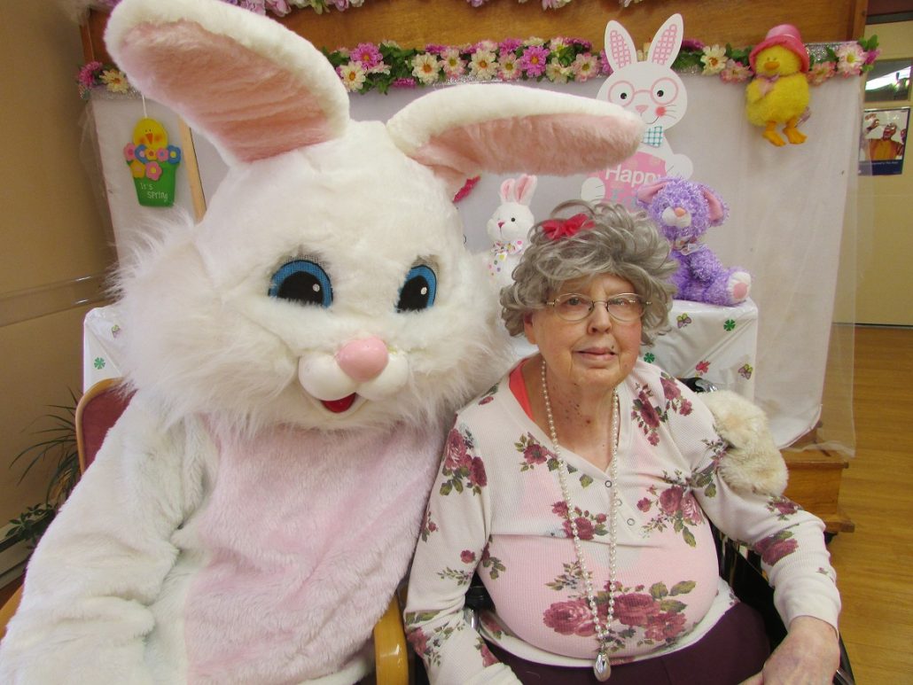 Patsyann S. and The Easter Bunny
