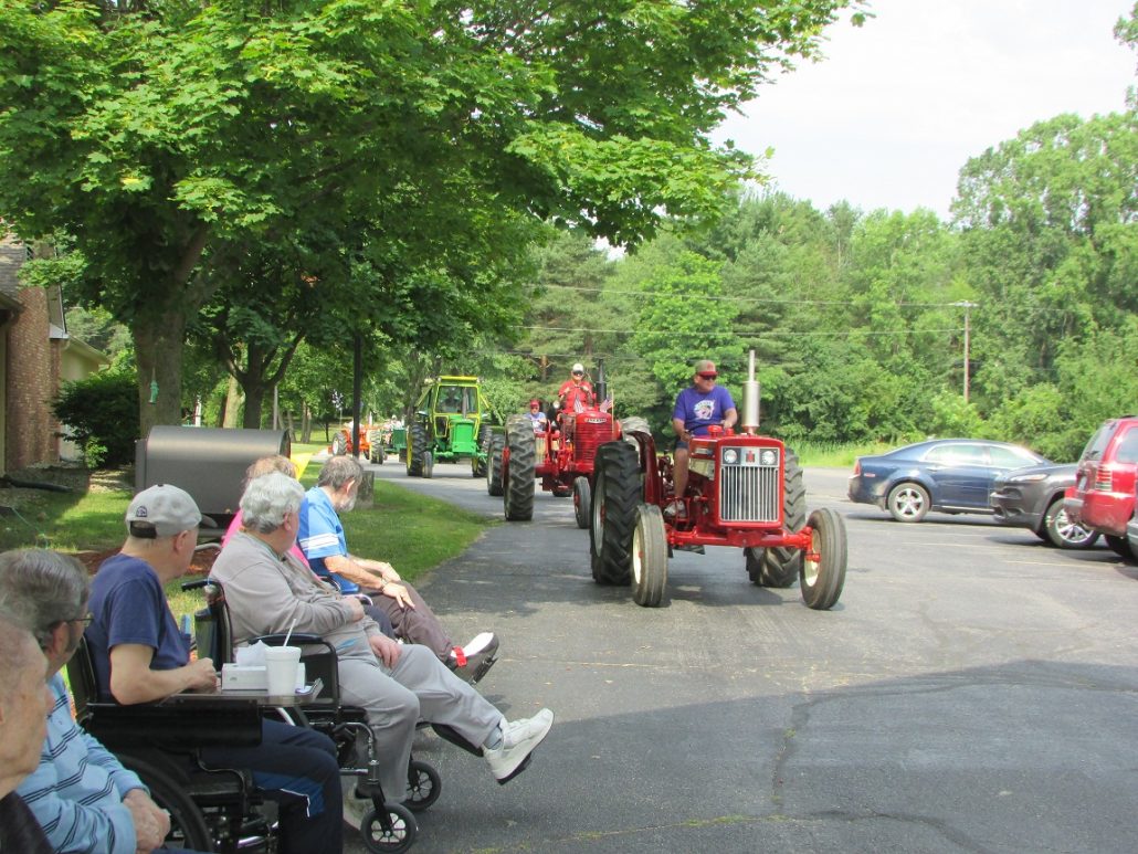 Tractors Came to MOY on SAT 7-27-19
